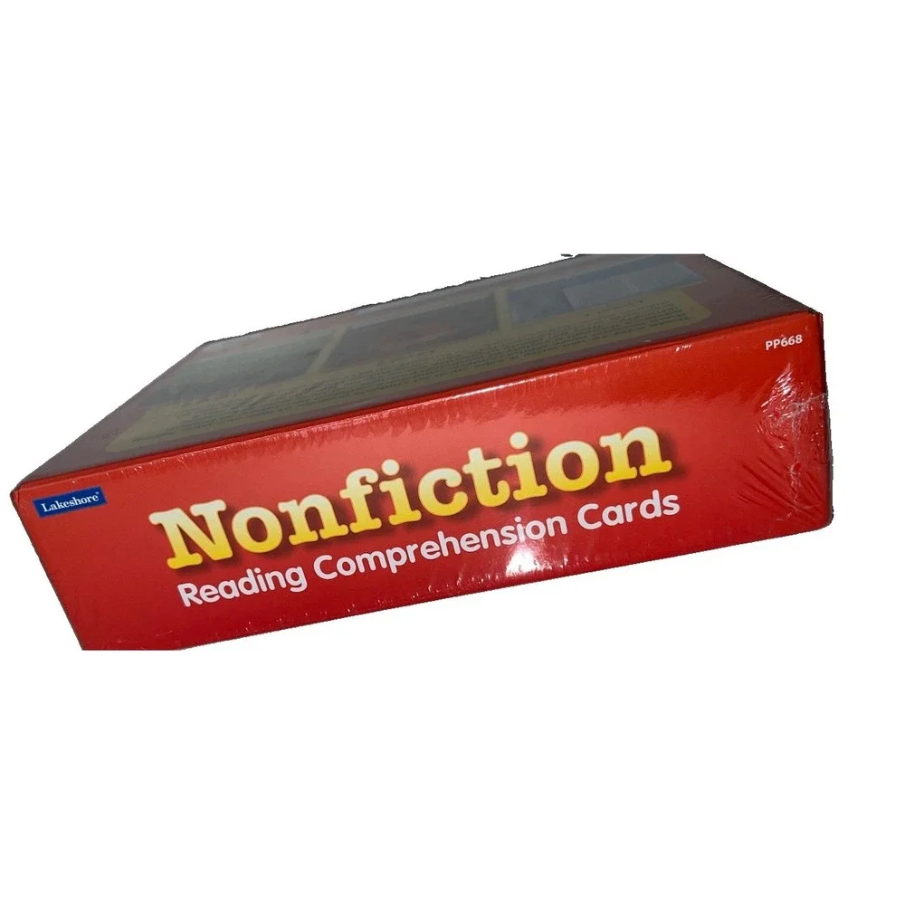 Lakeshore Nonfiction Reading Comprehension Cards Grades 4-5 Homeschool(5/#0)